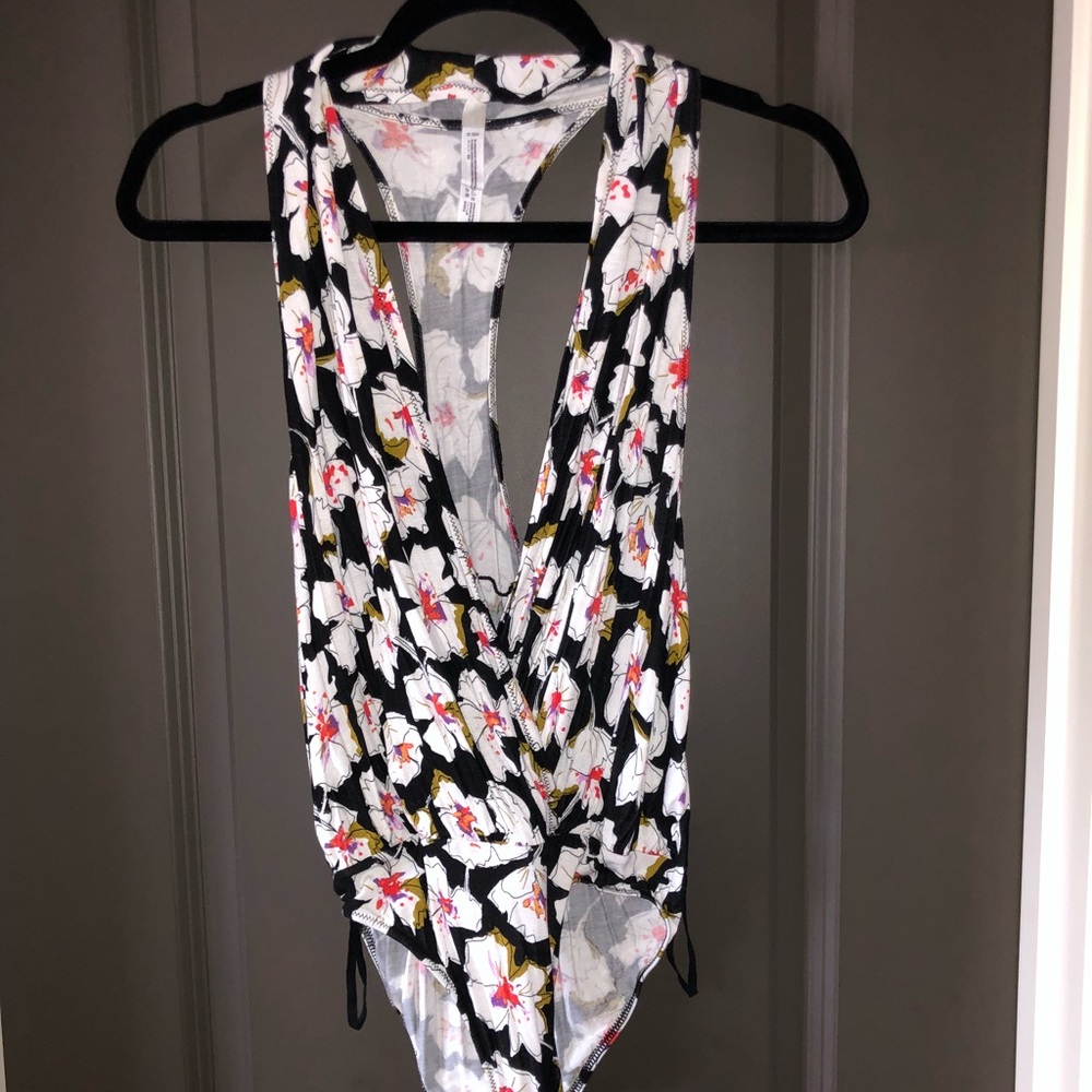 Free people floral body suit